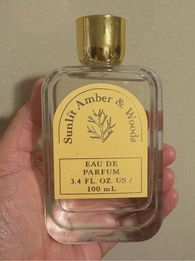 TRU FRAGRANDE SUNLIT AMBER & WOODS Brand New Never Used.